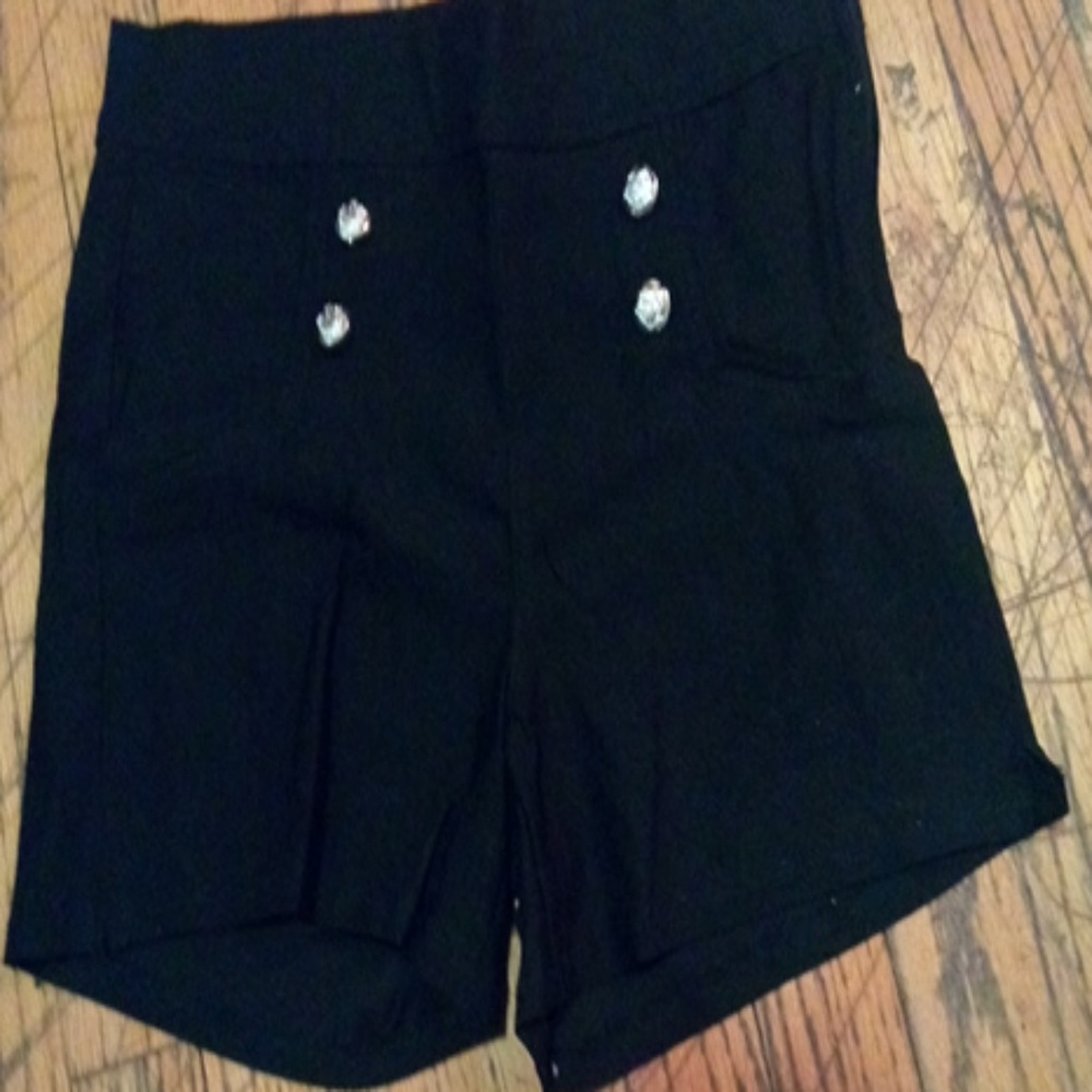 Black shorts